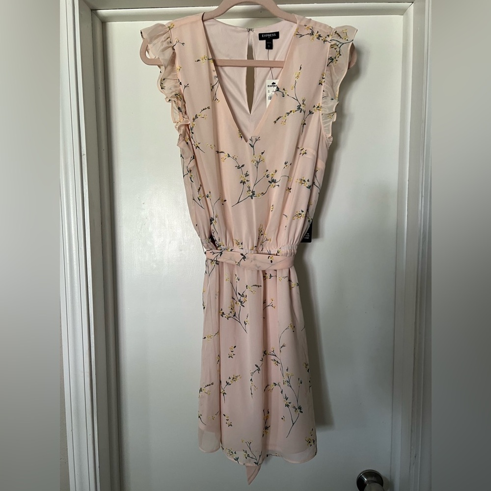 Floral Pink Dress- NWT